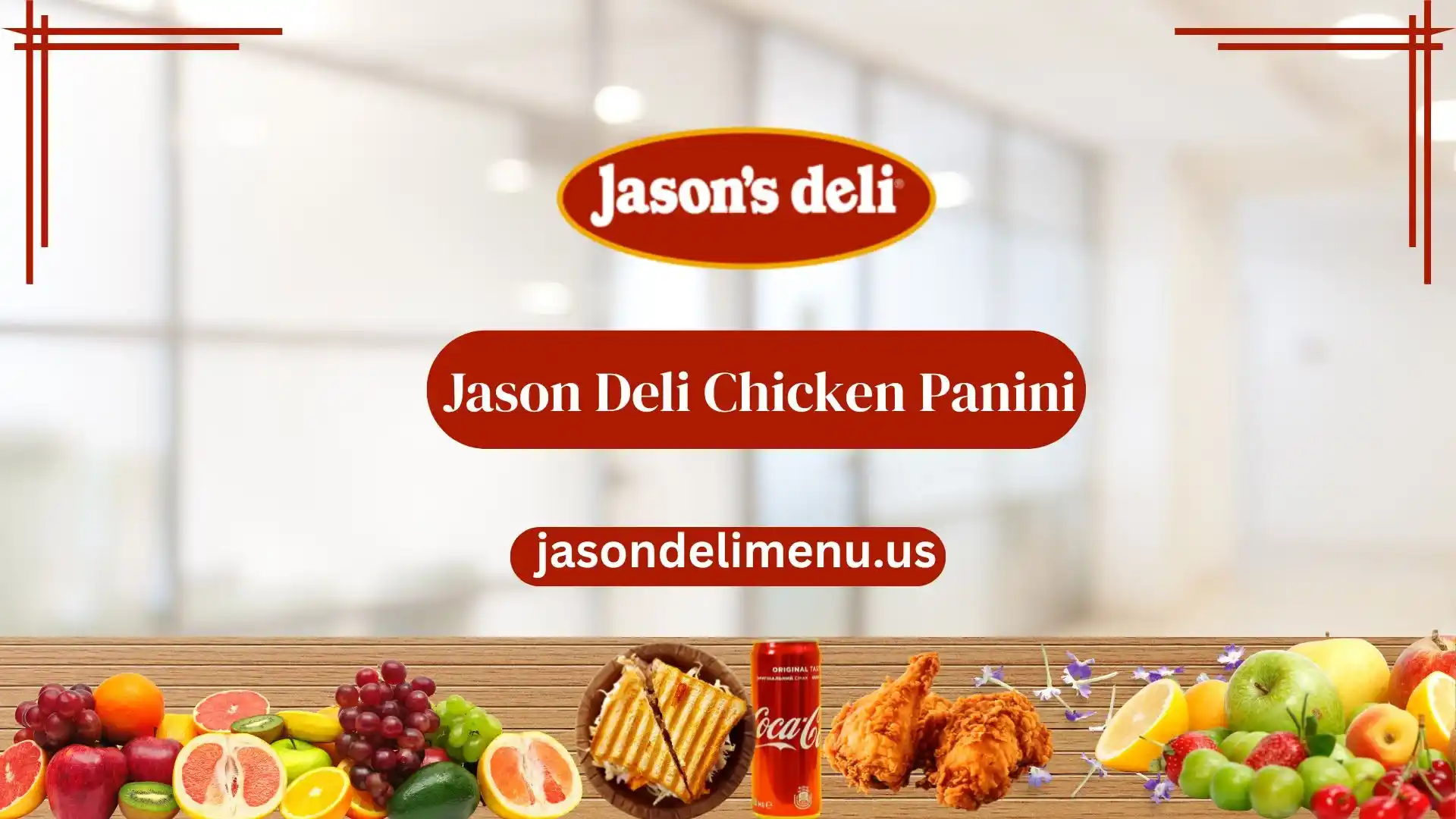 Jason Deli Chicken Panini 1 Jason Deli Chicken Panini